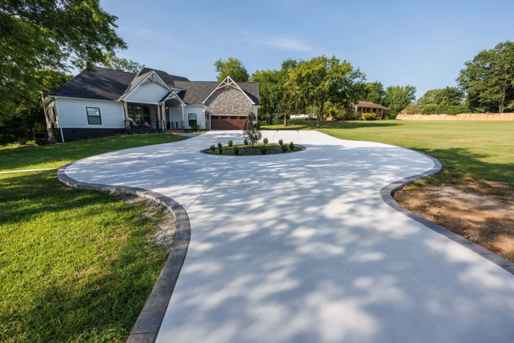 New Driveway Conceret Mcallen