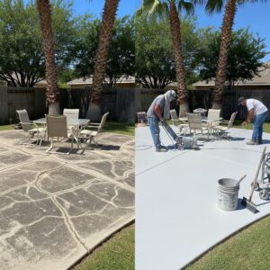concrete patio mcallen