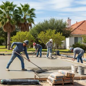 concrete slab mcallen