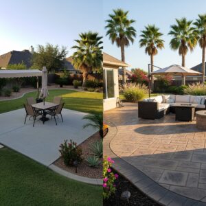 stamped concrete patio mcallen