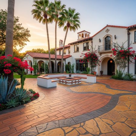 Concrete Patios stamped concrete mcallen